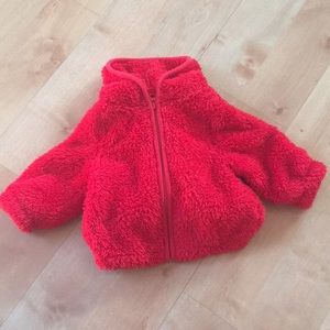CUTE BABY GIRL FURRY JACKET